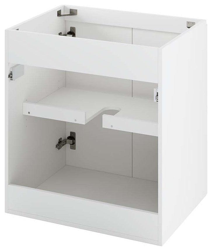 Vitality 24" Wall-Mount Bathroom Vanity, White