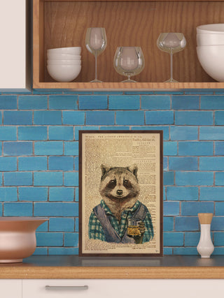 "Scotch Time II" Framed Painting Print, 12"x18"