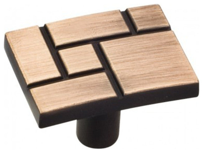 Jeffrey Alexander 874ABSB Breighton Cabinet Knob, Antique Brushed Satin Brass