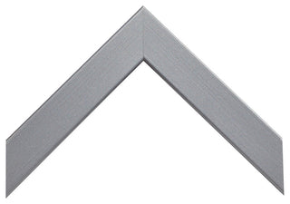 Ellis Framed Wall Mirror, Satin Nickel, 36"x24"