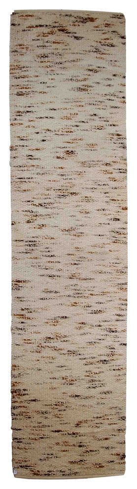 Handmade Vintage Indian Kilim, Runner, 2.9'x12.3', 90cmx375cm 1980s