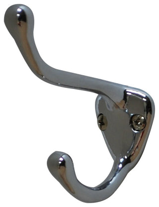 Coat Hook, Polished Chrome