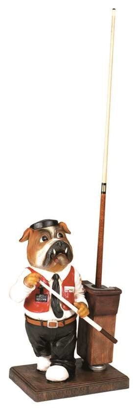 RAM Gameroom Bulldog Pool Cue Holder