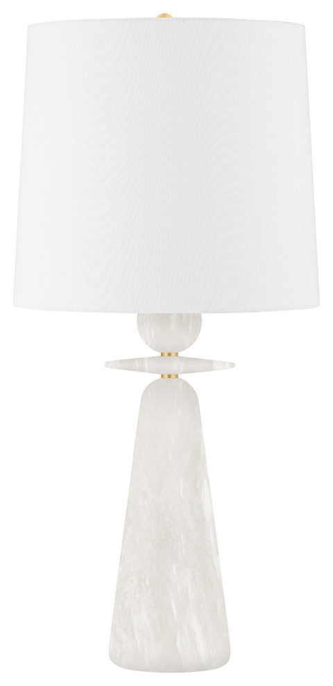 Montgomery 1-Light Table Lamp, Aged Brass
