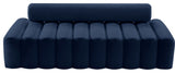 Melody Velvet Upholstered Chair, Navy, Sofa