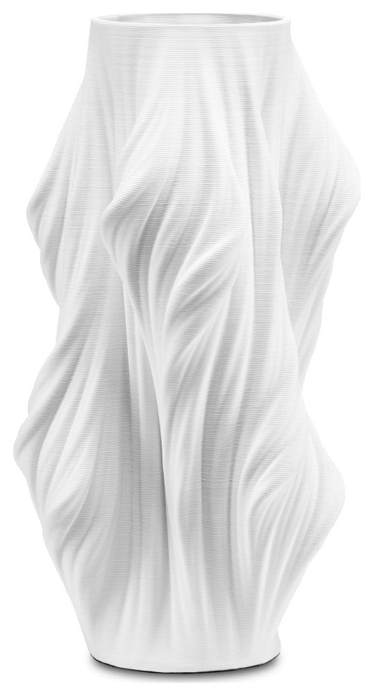 Yin White Vase, Small