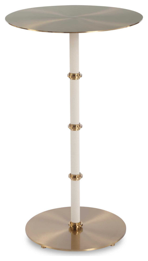 Uttermost Cyprus Brass Accent Table