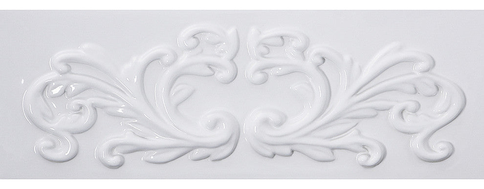 Nantucket Sinks 30-Inch Farmhouse Fireclay Sink with Filigree Apron