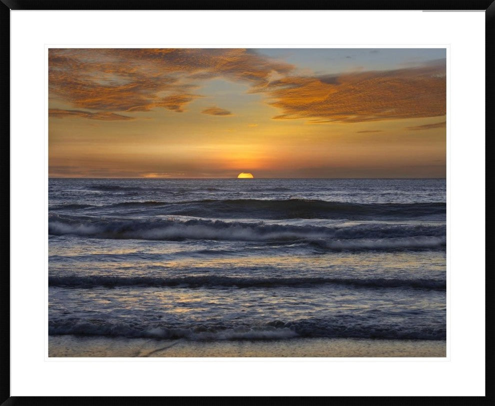 "Sunset, Playa Langosta, Guanacaste, Costa Rica"  by Tim Fitzharris, 40x32"