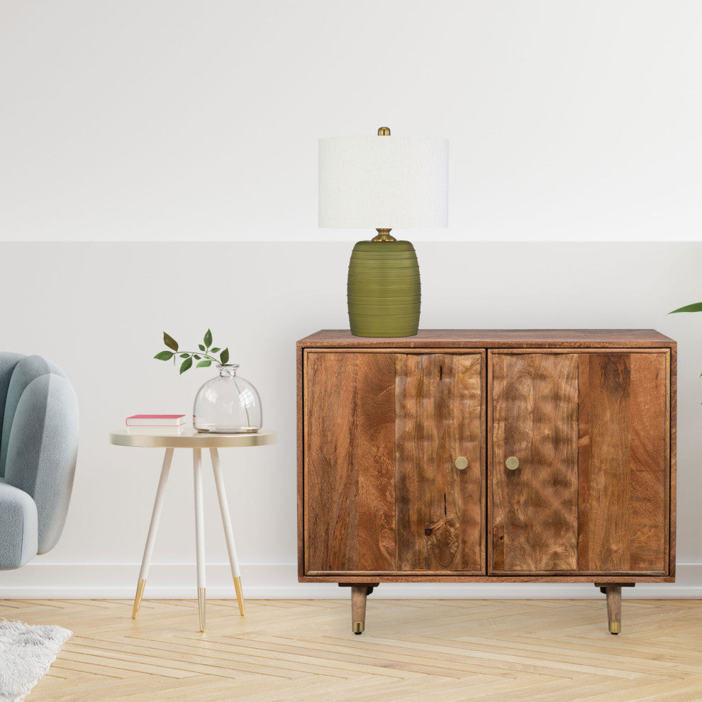 Hadley 37" Wide Wood Accent Cabinet