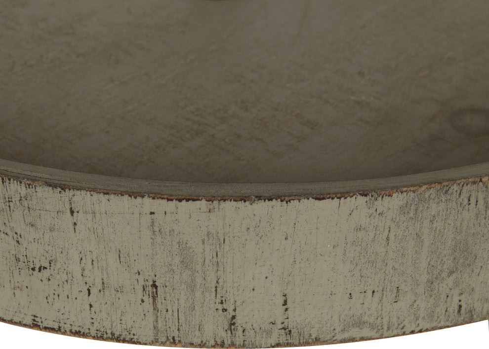 Kate and Laurel Woodmont 3 Tiered Wood Tray, Gray