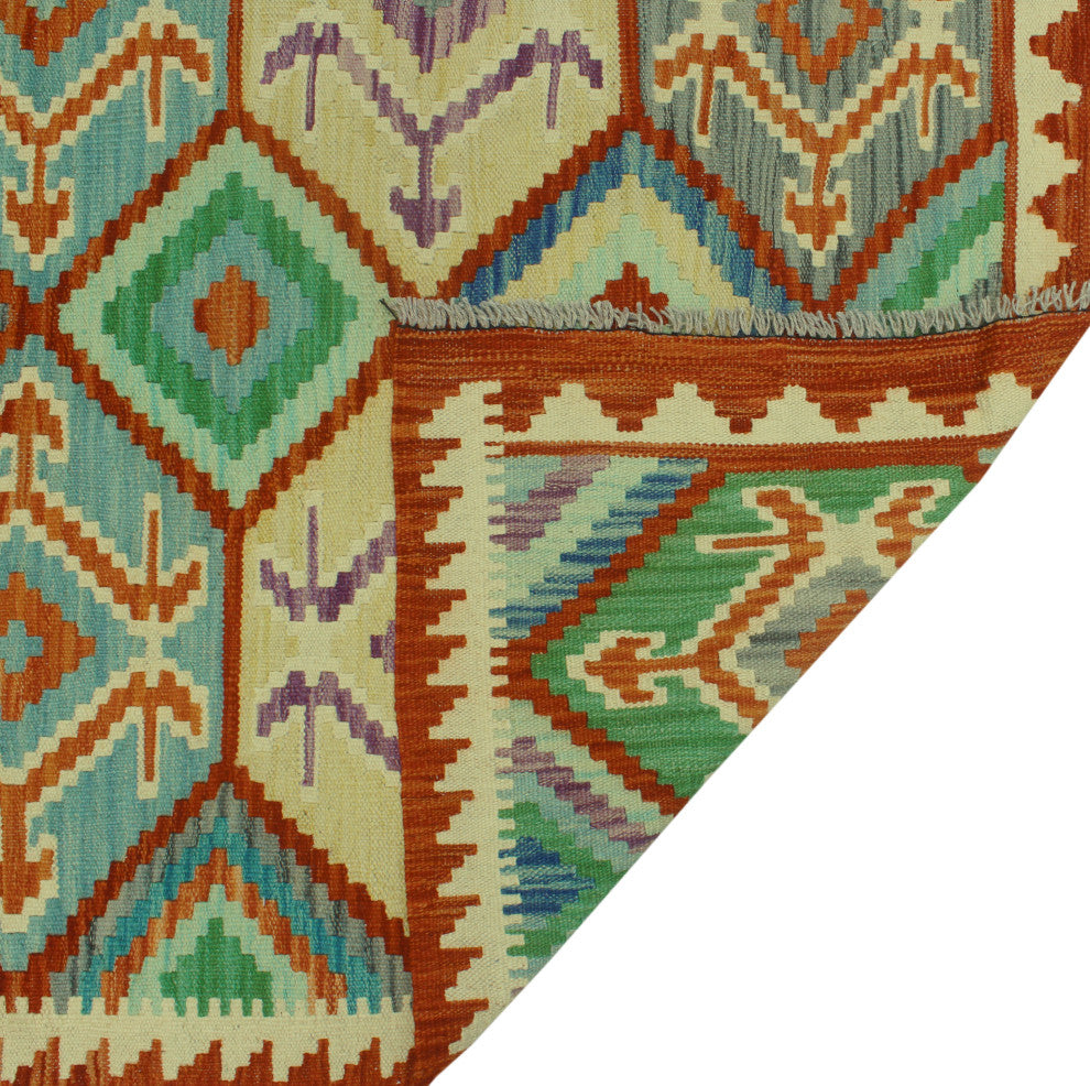 Sangat Kilim Ata Rust Rug