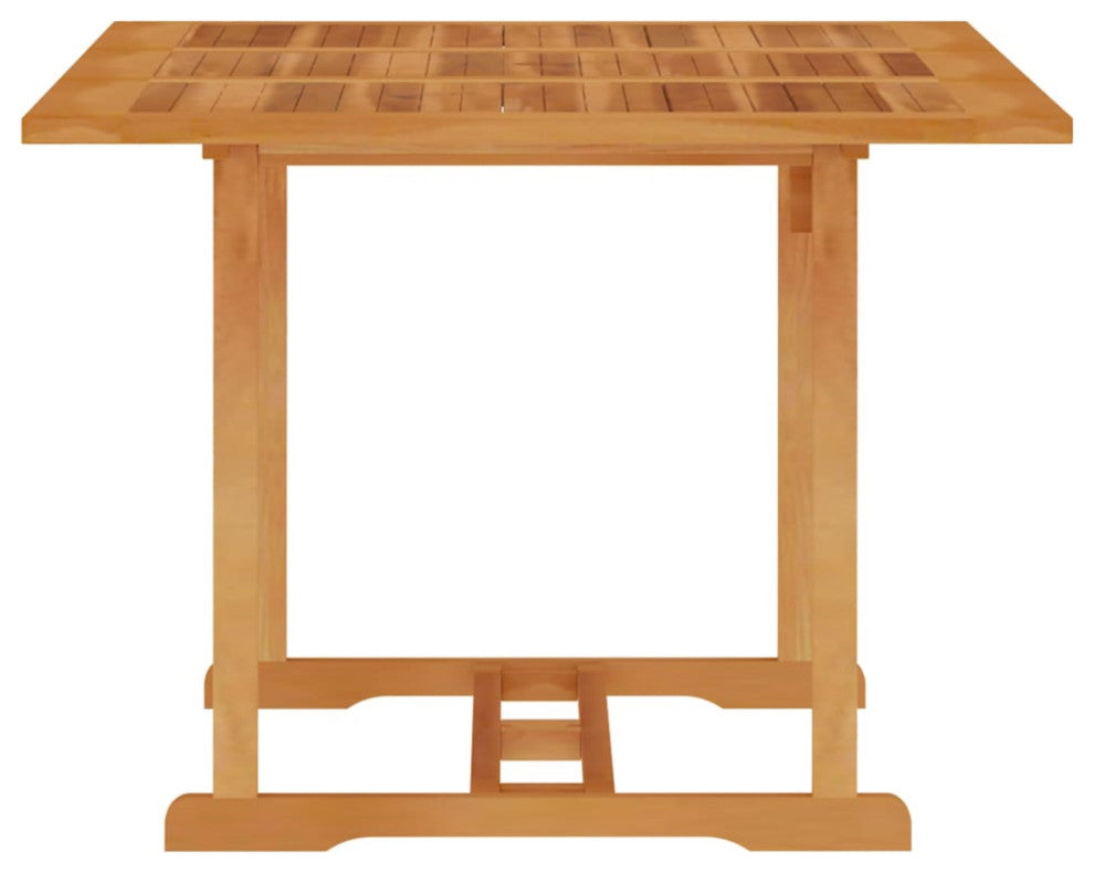 Vidaxl Garden Table 59.1"x35.4"x29.5" Solid Teak Wood