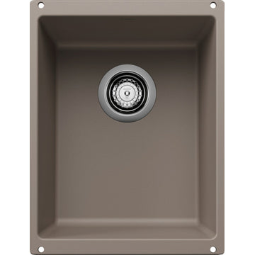 Blanco 513422 Precis 13-3/4" Undermount Single Basin SILGRANIT - Truffle