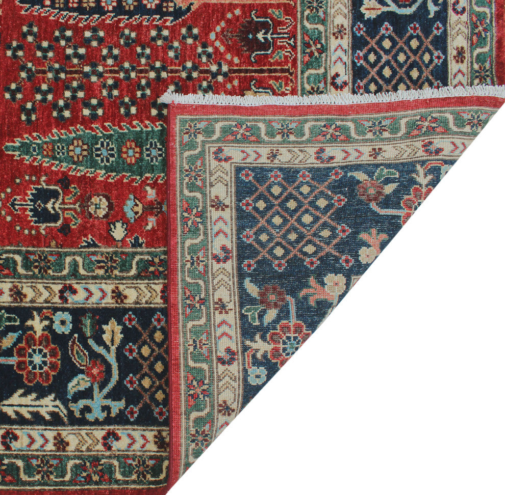 Aria Fine Chobi Farooq Red Rug, 8'2x9'8