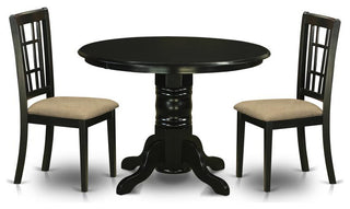 3 Pckitchen Table Set -Kitchen Dinette Table And 2 Kitchen Chairs