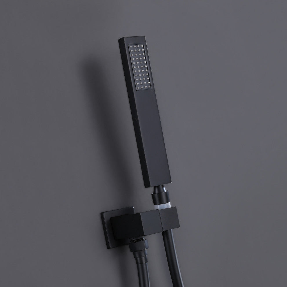Wall Mounted Pressure-Balanced Rainfall Shower System With Tub Spout RB0907