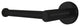 Anello Collection European Toilet Paper Holder, Matte Black