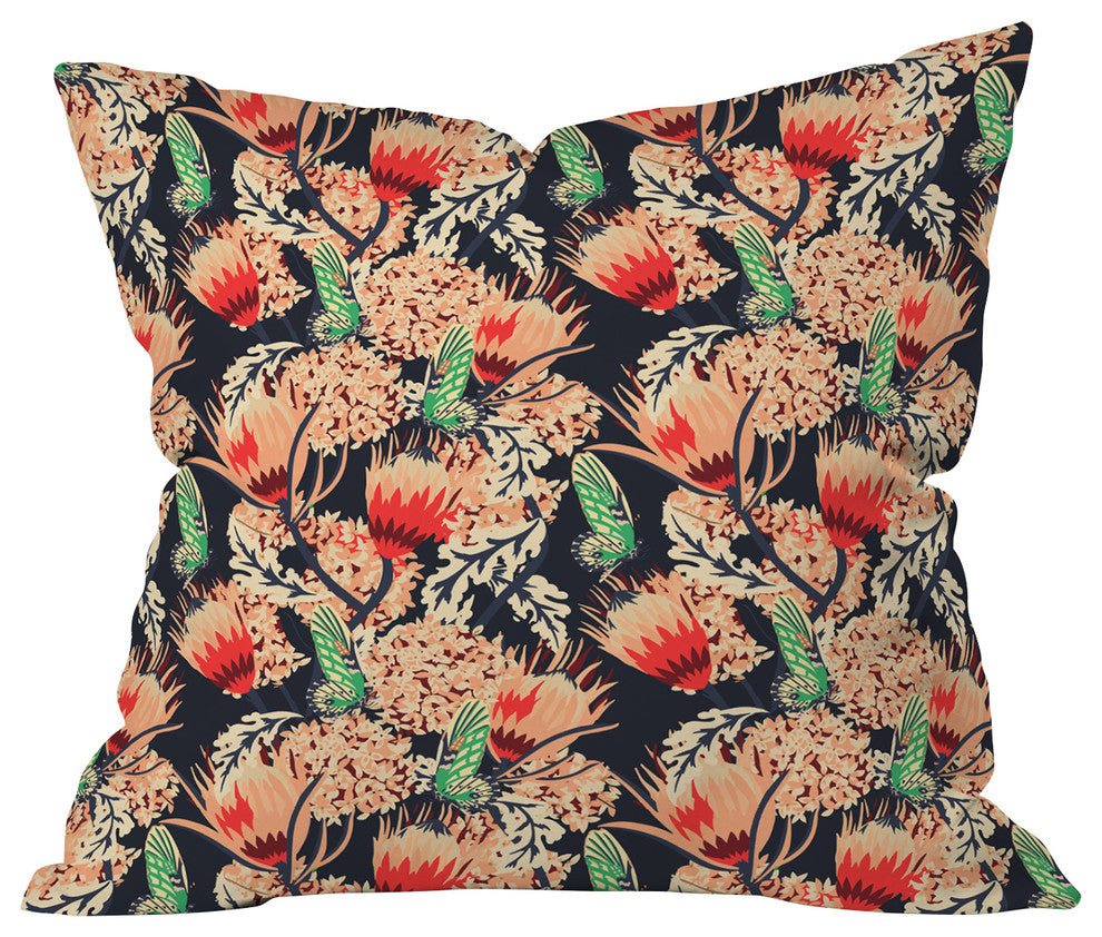 Holli Zollinger Boheme Butterfly Throw Pillow