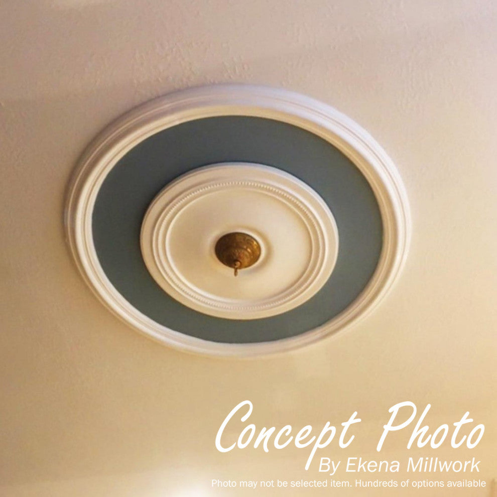 24"OD x 20"ID x 2"W x 7/8"P Claremont Ceiling Ring (1/4 of complete circle)