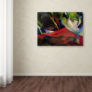 'The Storm, 1911' Canvas Art by August Macke