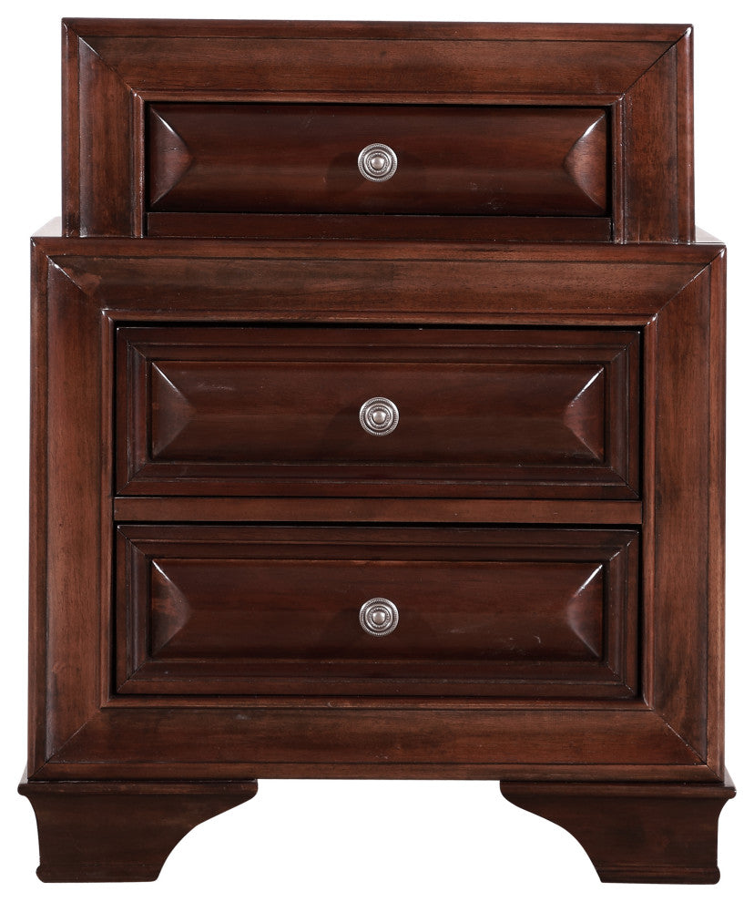 Hiko Nightstand, Cappuccino