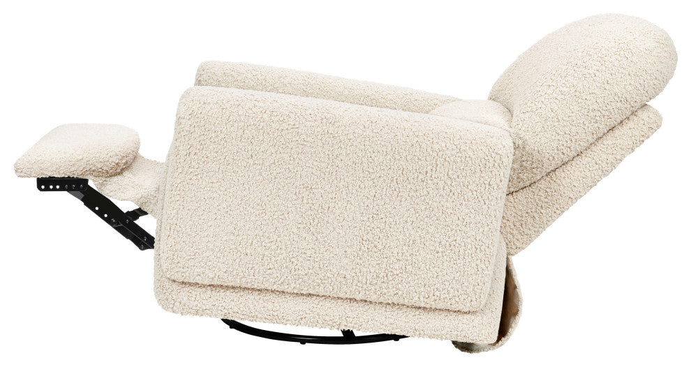 Rainbow Recliner and Swivel Glider, Teddy Loop, Almond Teddy Loop