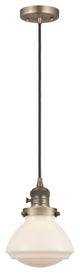 INNOVATIONS 201CSW-BB-G321-LED 1-Light Mini Pendant Brushed Brass