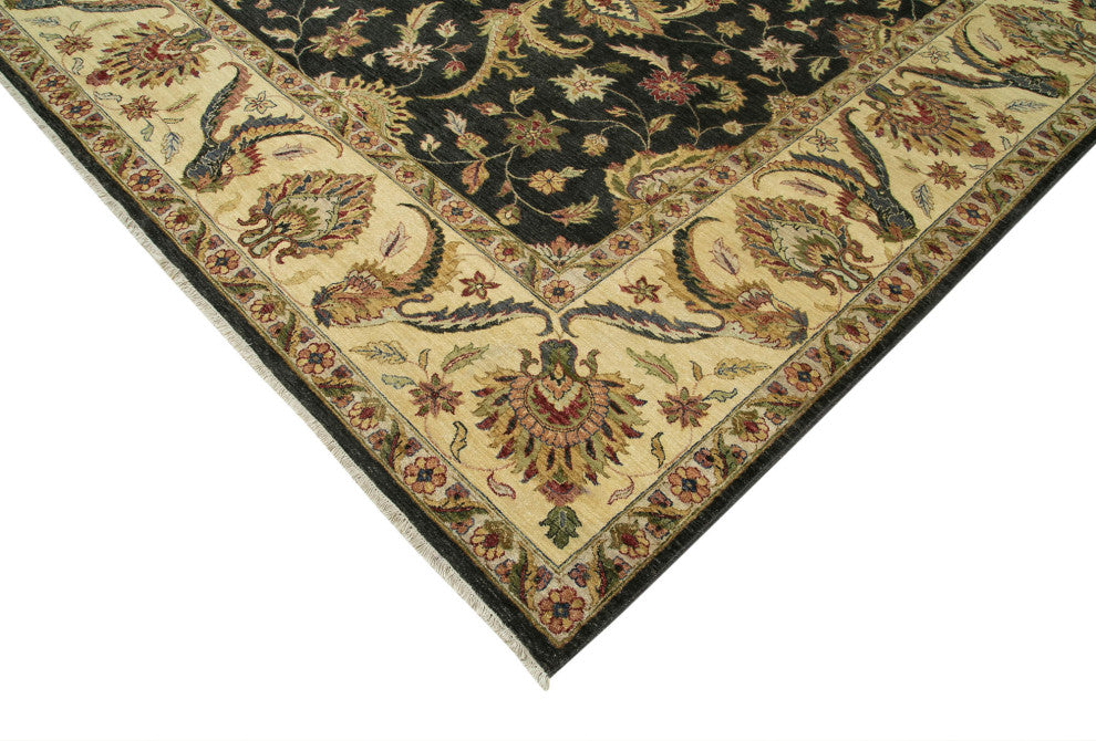 Rug N Carpet - Handwoven Oriental 11' 11" x 14' 9" Large Oushak Area Rug