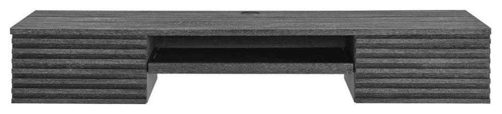 Render Wall Mount Wood Office Desk