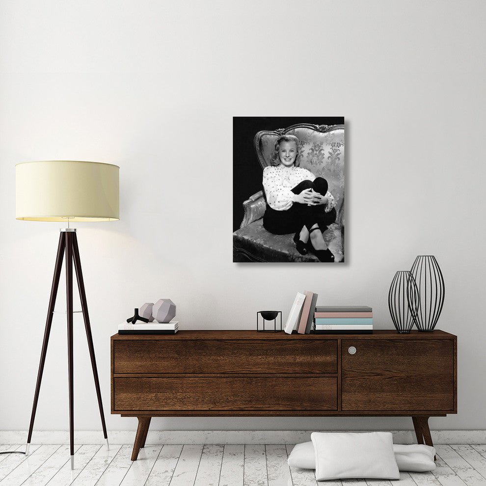 "June Allyson" Stretched Canvas Giclee by Hollywood Photo Archive, 28x36"