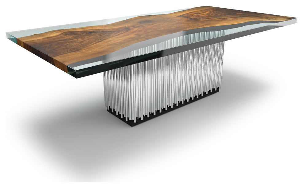 Camenta Dining Table, 12-14 Seater, Eased Edge