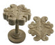 Urbanest Acanthus Medallion Drapery Holdback, Cottage, Set of 2