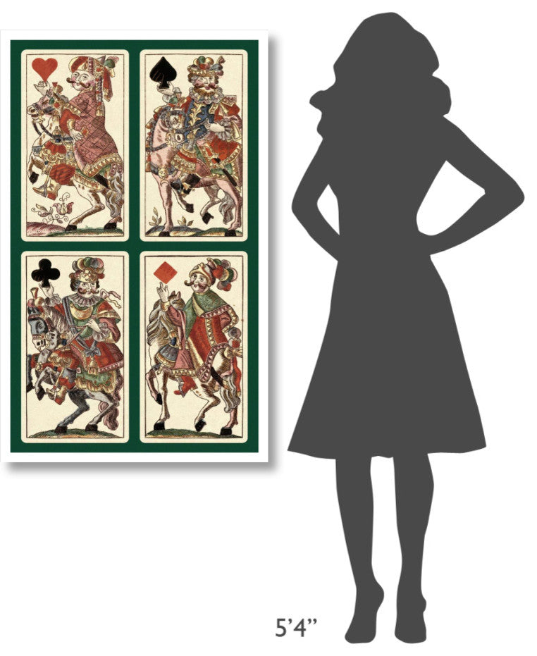 "Knights (Bauern Hochzeit Deck)" Print by Andreas Benedictus GÃŒÂ¦bl, 28"x46"