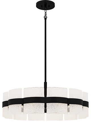 Sweeney Six Light Pendant in Matte Black