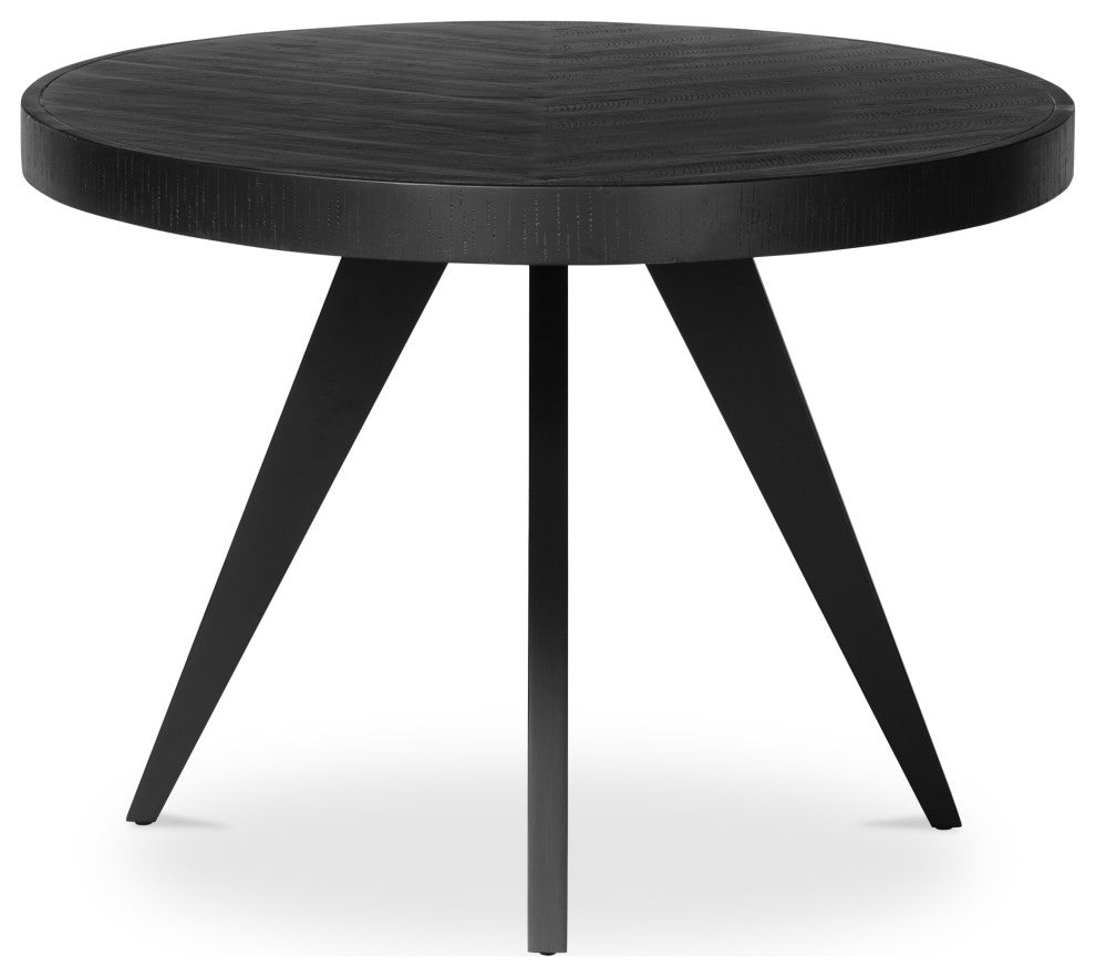 Parq Oval Dining Table Black