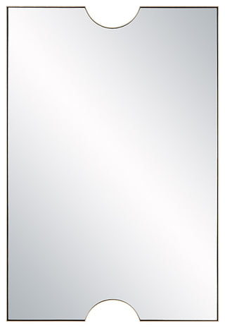 Ticket Gold Vanity Mirror