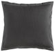 Stonewashed Cotton Waffle Weave Euro Sham, 27"x27", 1 Piece, Slate