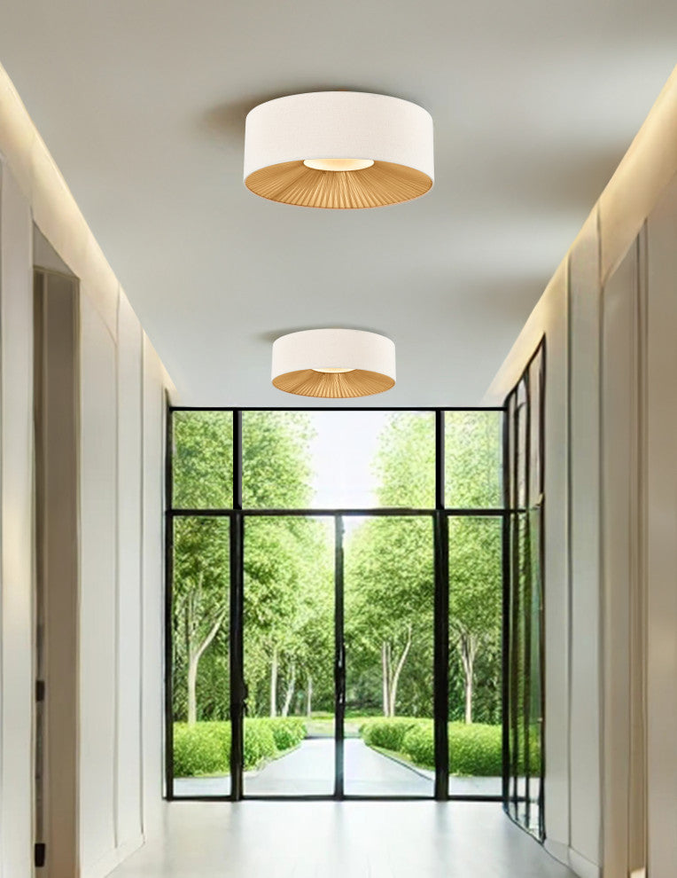 Warren 24-inch 6-Light Flush Mount