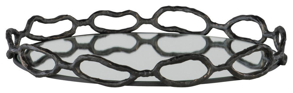 Uttermost - 18000 - Tray - Cable - Rustic Black