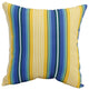 17" Square Polyester Outdoor Throw Pillows, Set of 4, Walden Summer