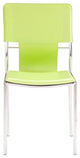 Zuo Modern Trafico Dining Chair Green, Set of 4