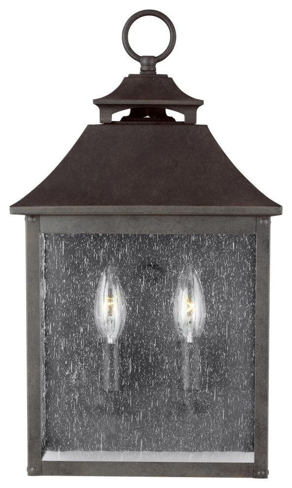 Galena Pocket Wall Lantern, Sable