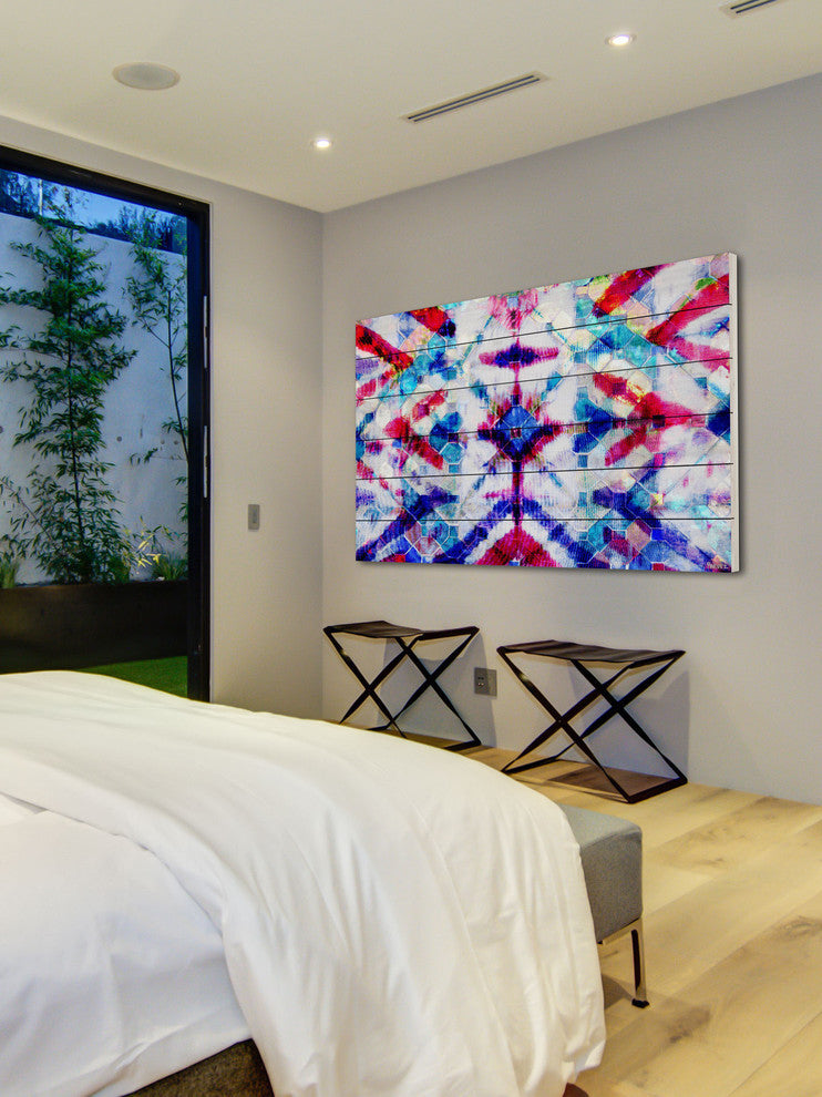"Agourai" UV Ink Print on White Wood60"x40", 60"x40"