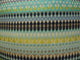 Lake Marsh Turquoise Yellow and Navy Handmade Luxury Pillow, 22"x22"