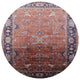 Ahgly Company Indoor Round Mid-Century Modern Area Rugs, 4' Round