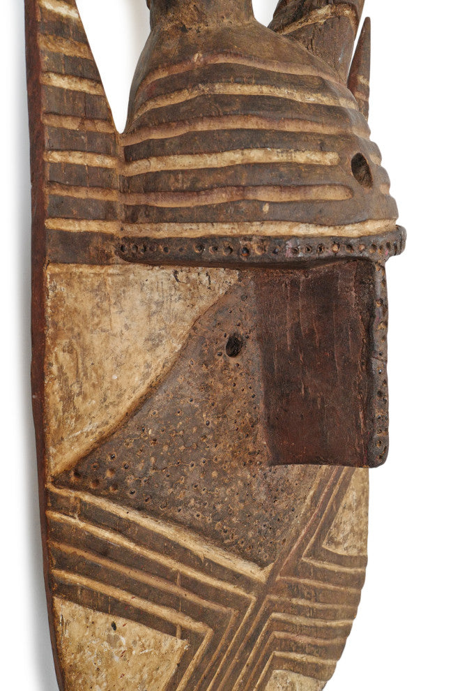 Consigned Bobo Burkina Faso Horn Mask