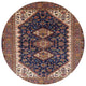 Ahgly Company Indoor Round Mid-Century Modern Area Rugs, 4' Round