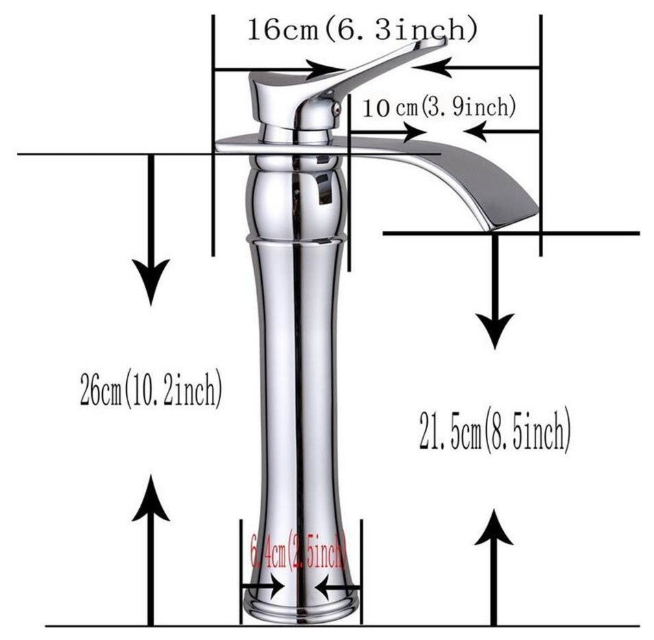 Burgos Single Handle Bathroom Sink Faucet With Drain