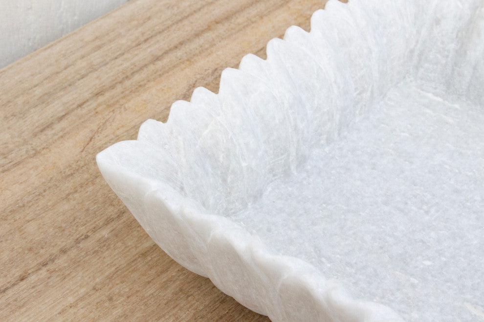 Pure White Marble Vase